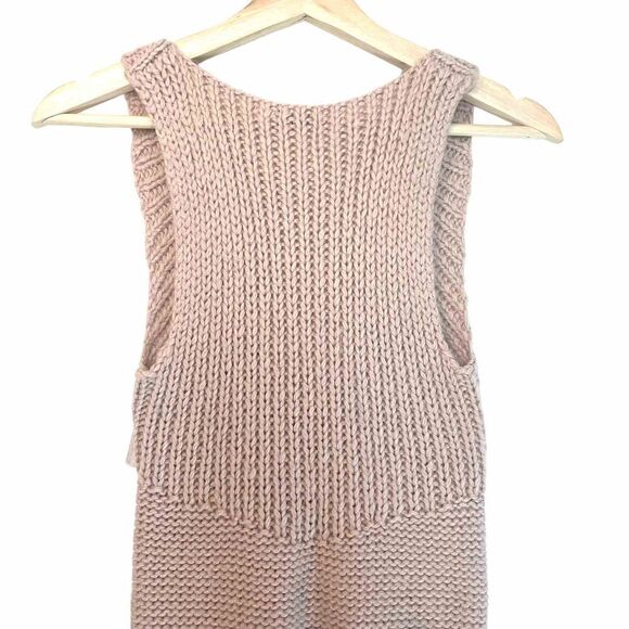 Wilfred Sweater Vest Dress Wool Alpaca Blend - Picture 5 of 6